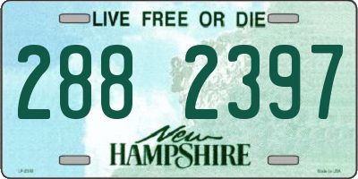 NH license plate 2882397