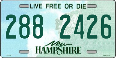 NH license plate 2882426