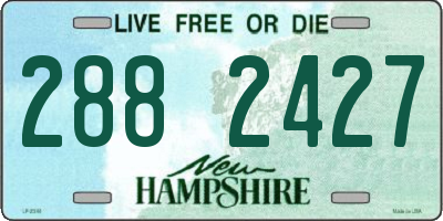NH license plate 2882427