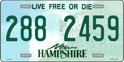 NH license plate 2882459