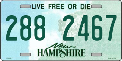 NH license plate 2882467