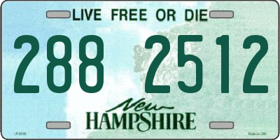 NH license plate 2882512