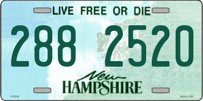 NH license plate 2882520