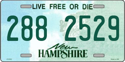 NH license plate 2882529
