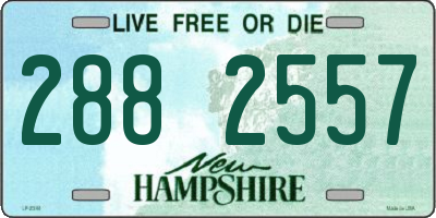 NH license plate 2882557