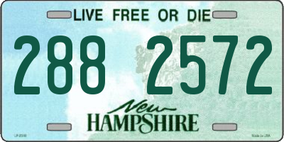 NH license plate 2882572