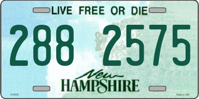 NH license plate 2882575