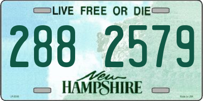 NH license plate 2882579