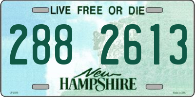 NH license plate 2882613