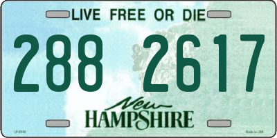 NH license plate 2882617