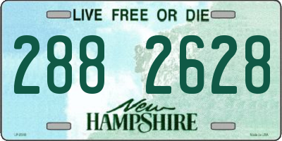 NH license plate 2882628