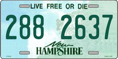 NH license plate 2882637