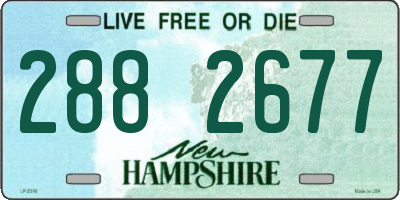 NH license plate 2882677