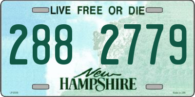 NH license plate 2882779