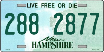 NH license plate 2882877