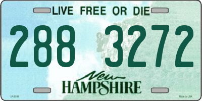NH license plate 2883272