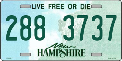 NH license plate 2883737