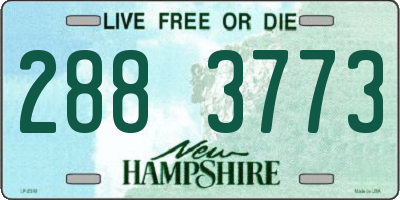 NH license plate 2883773