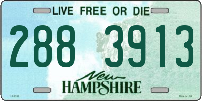NH license plate 2883913