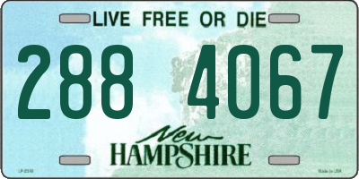NH license plate 2884067