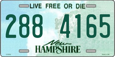 NH license plate 2884165