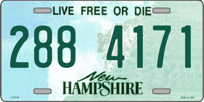 NH license plate 2884171