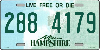 NH license plate 2884179