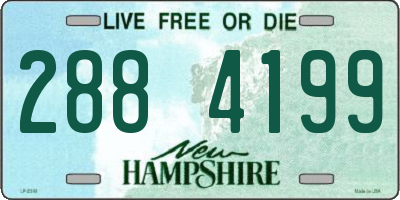 NH license plate 2884199