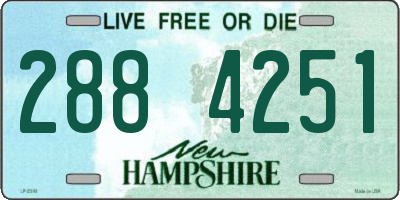 NH license plate 2884251