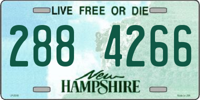 NH license plate 2884266