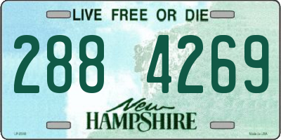 NH license plate 2884269