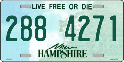 NH license plate 2884271