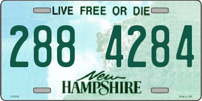 NH license plate 2884284