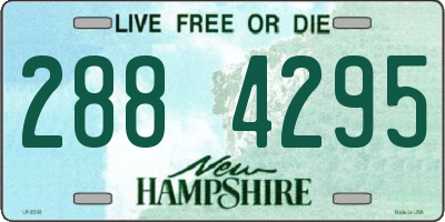 NH license plate 2884295