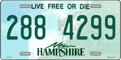NH license plate 2884299