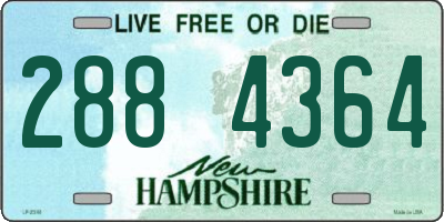 NH license plate 2884364