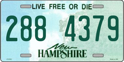 NH license plate 2884379