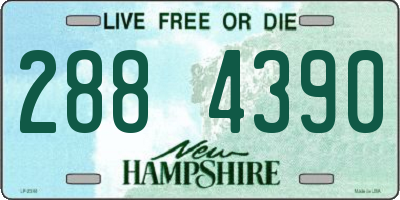 NH license plate 2884390