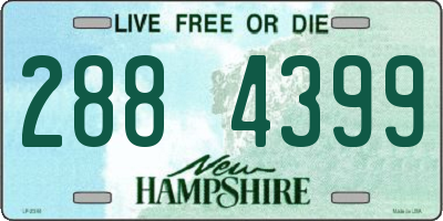NH license plate 2884399