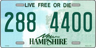 NH license plate 2884400