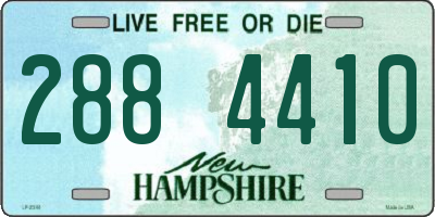 NH license plate 2884410