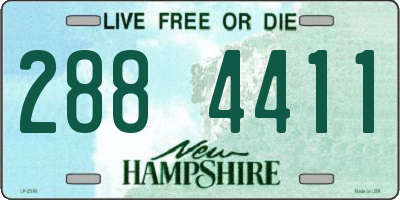 NH license plate 2884411