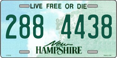 NH license plate 2884438