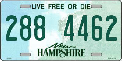 NH license plate 2884462