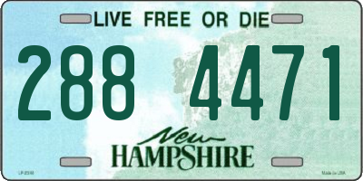 NH license plate 2884471