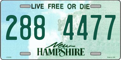 NH license plate 2884477