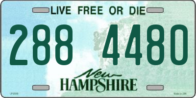 NH license plate 2884480