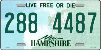 NH license plate 2884487