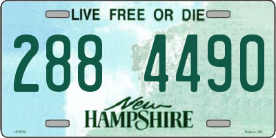 NH license plate 2884490