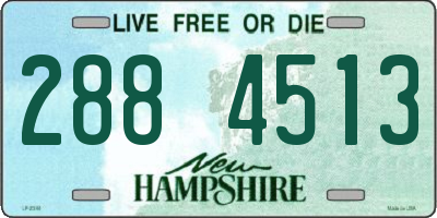 NH license plate 2884513